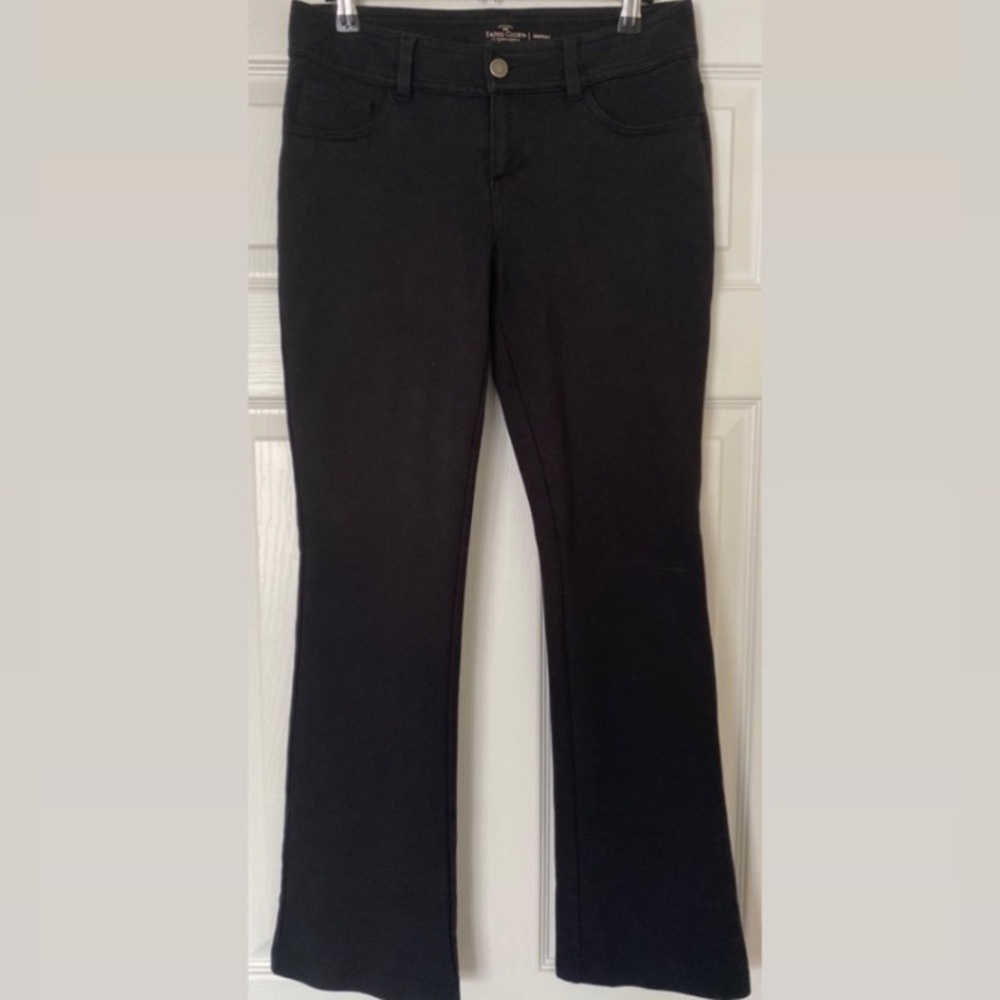 black bootcut jeans